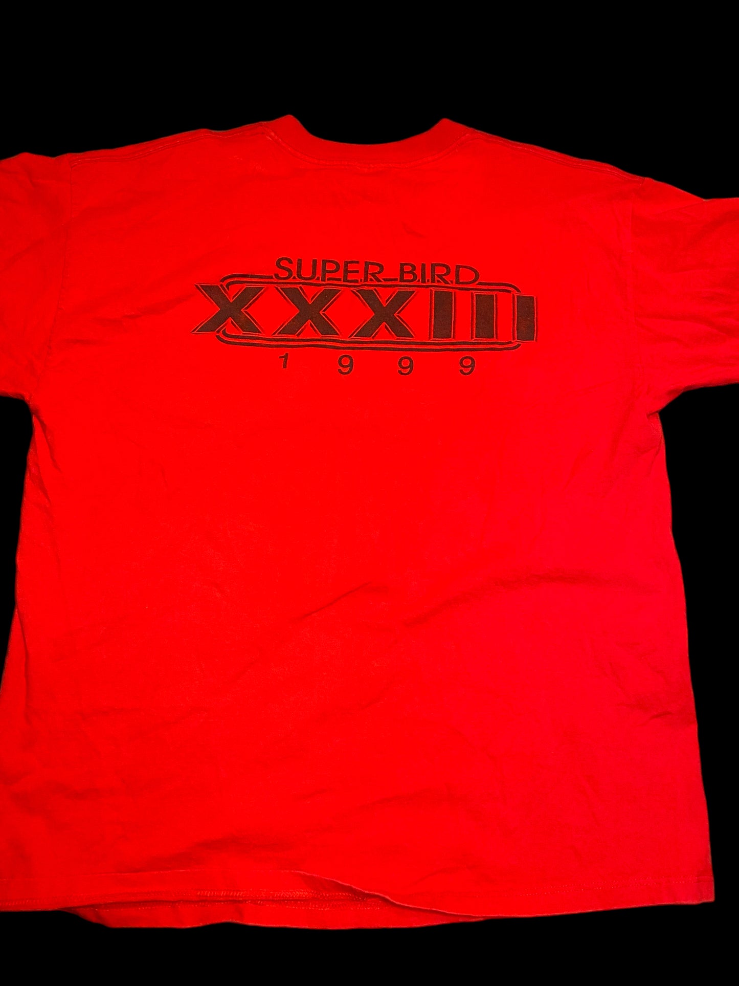 Red What A Year Dirty Birds 1999 Atlanta Tshirt