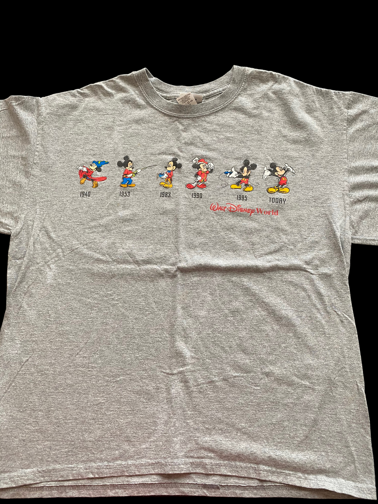 Walt Disney World Micky Mouse Chronological