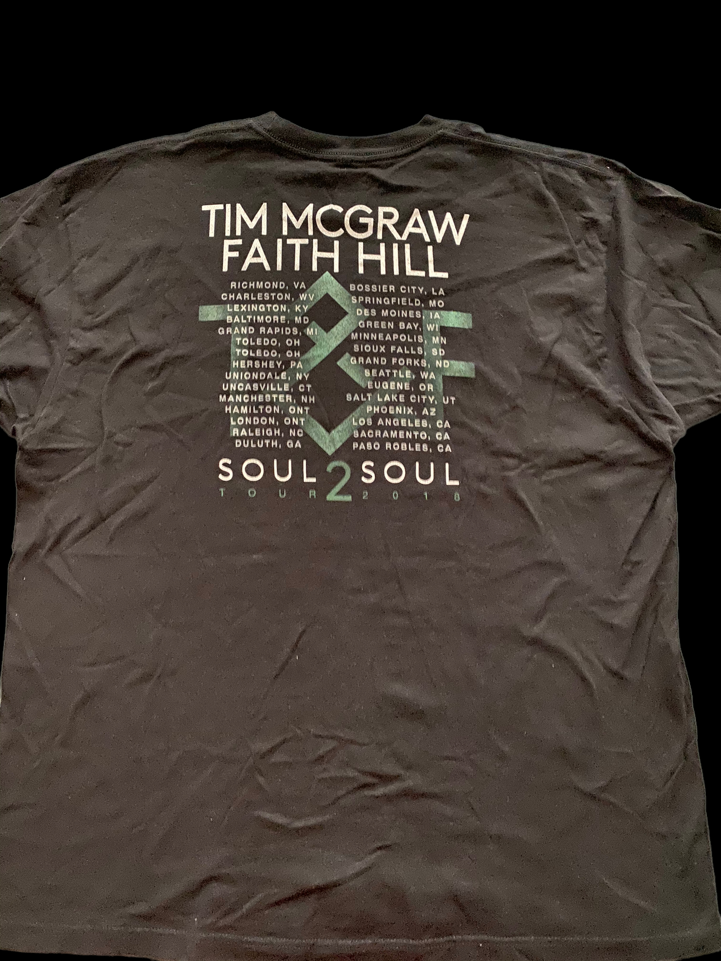 T & F Tim McGraw and Faith Hill 2018 Tour
